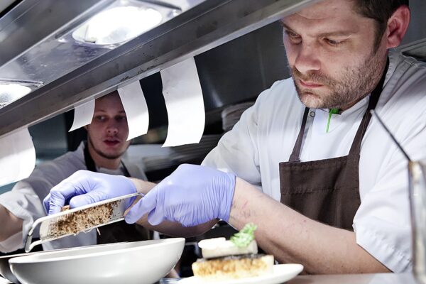 Photograph of restaurant chef